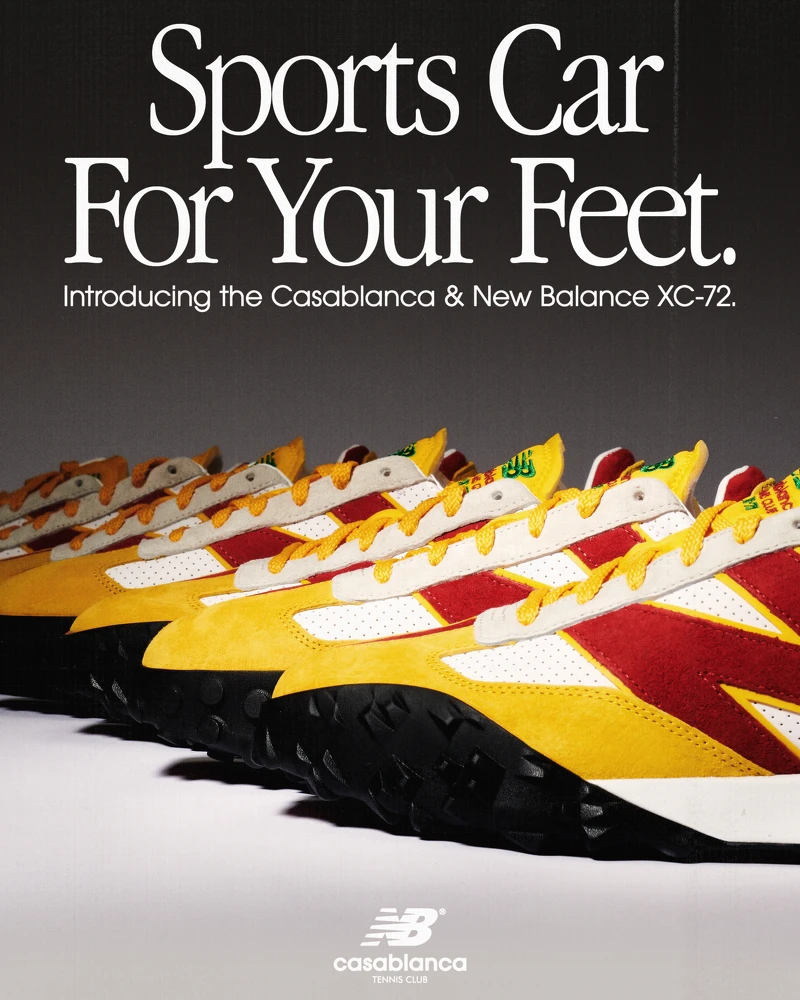 New Balance X Casablanca XC-72聯名系列
