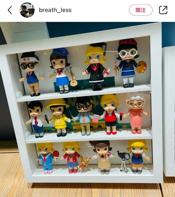 展示公仔也很適合(圖片來源/小紅書@breath_less) 展示公仔也很適合(圖片來源/小紅書@breath_less)
