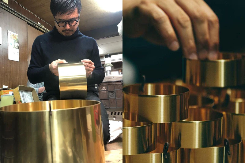 八木隆裕先生為開化堂六代目店主。 八木隆裕先生為開化堂六代目店主。