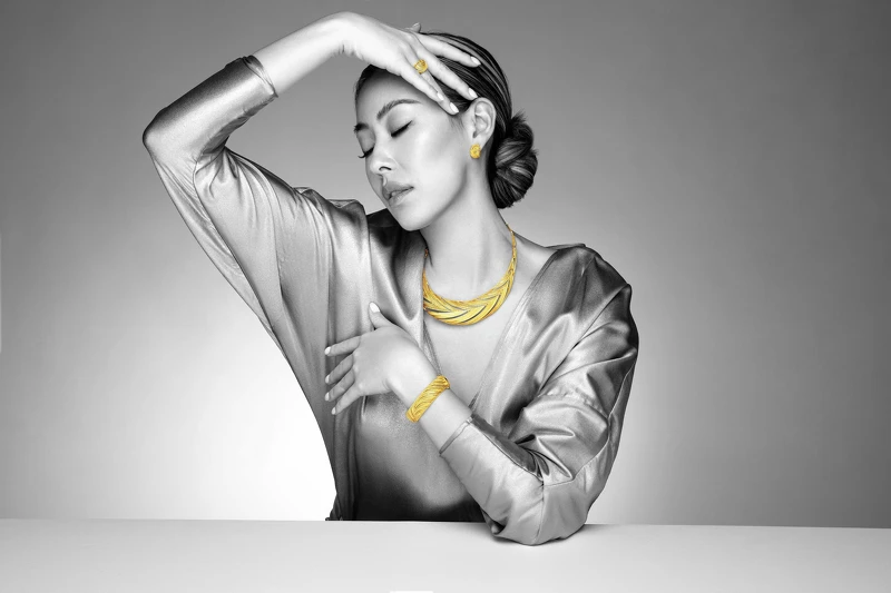 Just Gold 30週年 金羽鳳凰系列金飾