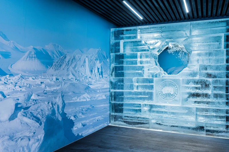 Canada Goose旗艦店Cold Room Canada Goose旗艦店Cold Room