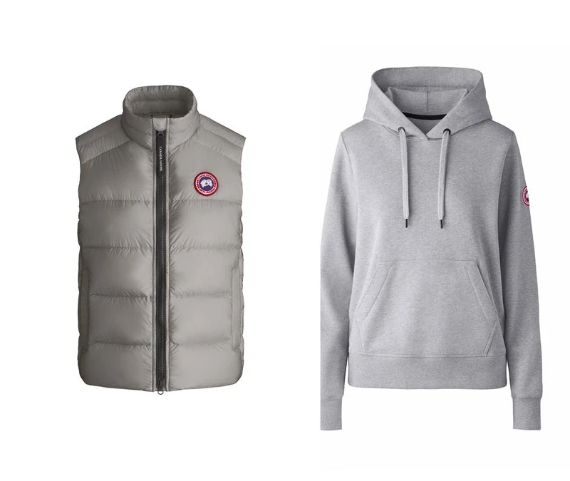 Ladies Cypress Vest輕盈感羽絨背心(女款Limestone),NT15,700、Ladies Muskoka Hoody100%有機棉連帽休閒衫(女款Stone Heather),NT12,400。 Ladies Cypress Vest輕盈感羽絨背心(女款Limestone),NT15,700、Ladies Muskoka Hoody100%有機棉連帽休閒衫(女款Stone Heather),NT12,400。