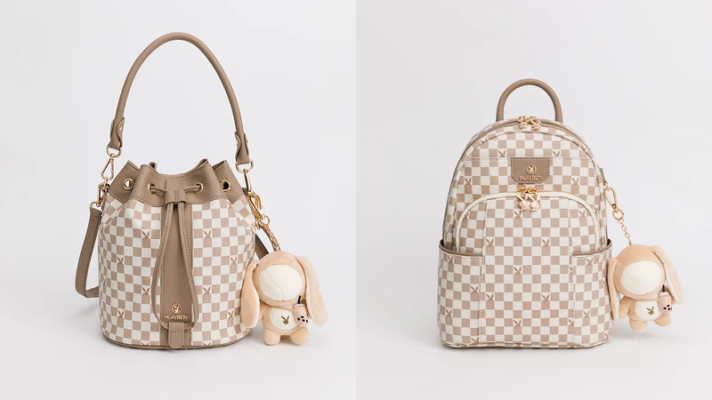 PLAYBOY Bubble Bunny系列水桶包,NT3,380、後背包,NT3,880 PLAYBOY Bubble Bunny系列水桶包,NT3,380、後背包,NT3,880