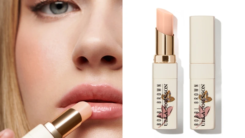 Bobbi Brown芭比波朗 x Ulla Johnson晶鑽桂馥潤色護唇膏-浪漫薰陶版#Bare Pink示範 Bobbi Brown芭比波朗 x Ulla Johnson晶鑽桂馥潤色護唇膏-浪漫薰陶版#Bare Pink示範