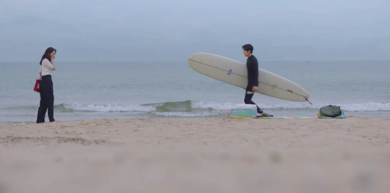 金宣虎、申敏兒《海岸村恰恰恰》 拍攝地「慶尚北道浦項市」月浦海水浴場 (劇中) 金宣虎、申敏兒《海岸村恰恰恰》 拍攝地「慶尚北道浦項市」月浦海水浴場 (劇中)