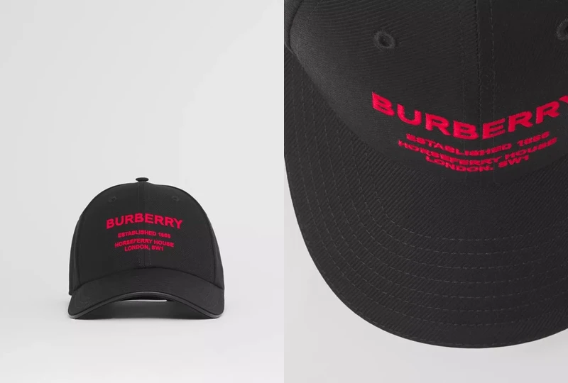 Horseferry圖案斜紋棒球帽,NT12,200 Horseferry圖案斜紋棒球帽,NT12,200