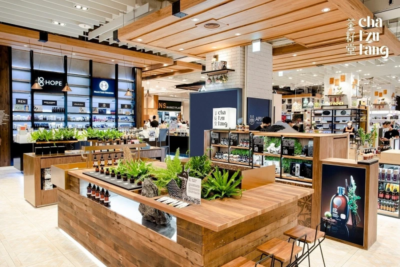 茶籽堂首度進駐南臺灣，2021年9月1日起高雄漢神巨蛋店盛大開幕。