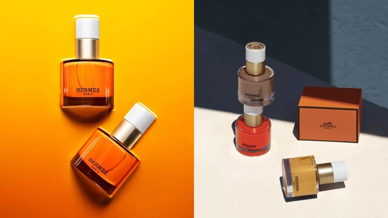 Hermès beauty愛馬仕彩妝2021年新品指甲油(Les Mains Hermès Nail Polish)