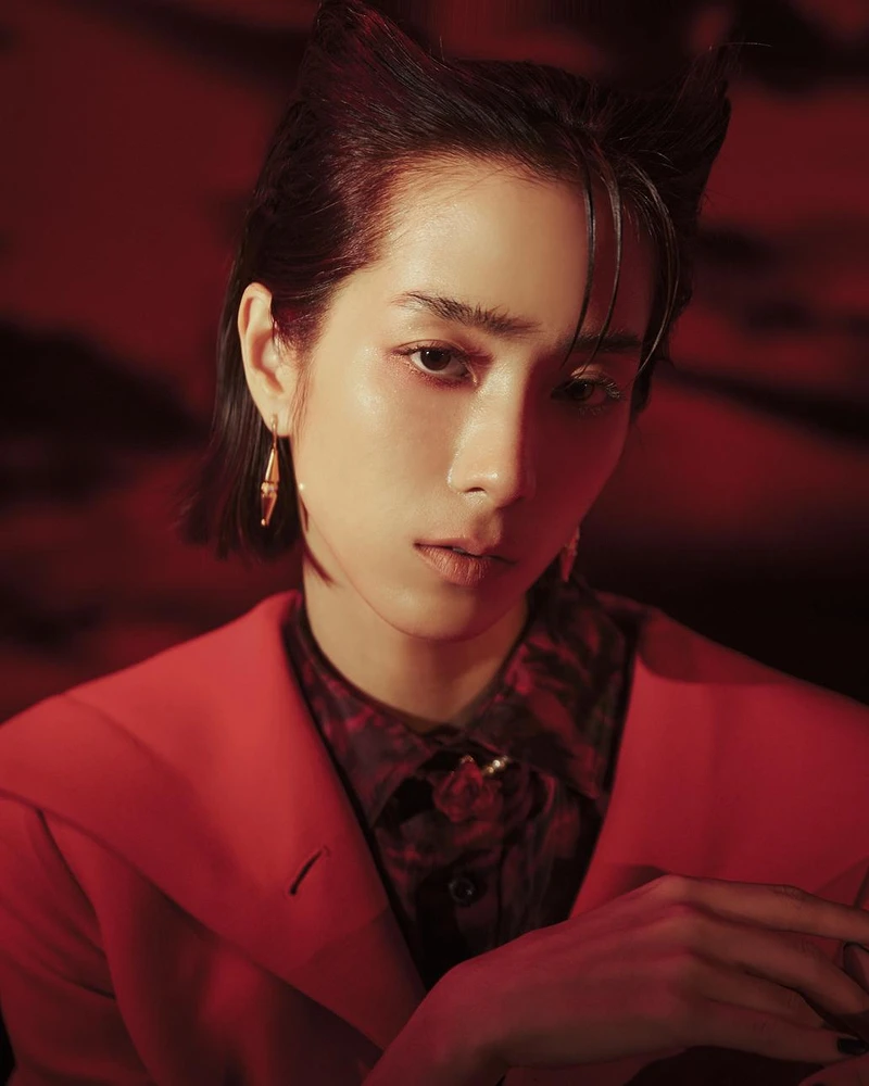 温貞菱拍攝高雄電影節形象照，曝光超現實夢境體驗