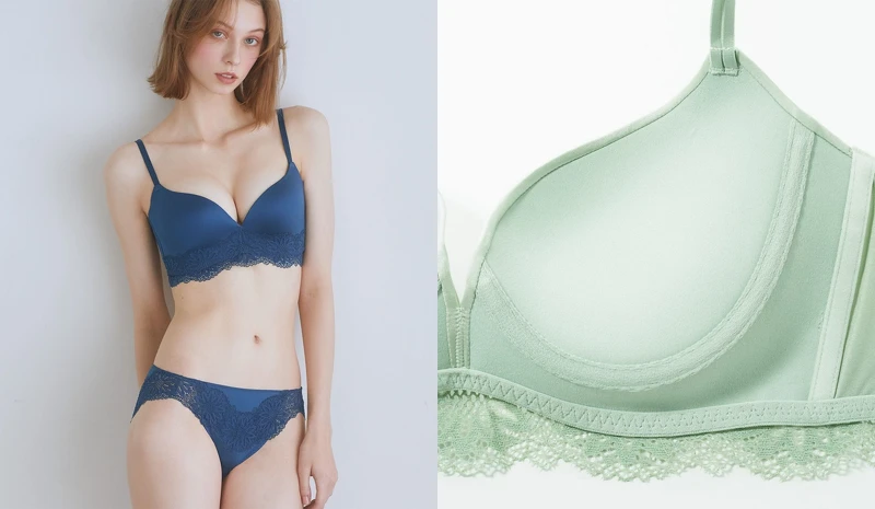 Smart顯瘦簡約蕾絲軟鋼圈內衣,售價NT$1,190 Smart顯瘦簡約蕾絲軟鋼圈內衣,售價NT$1,190