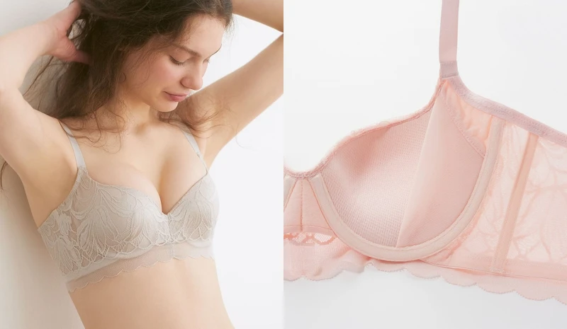 調整集中輕蕾絲高脇邊內衣,售價NT$1,190 調整集中輕蕾絲高脇邊內衣,售價NT$1,190