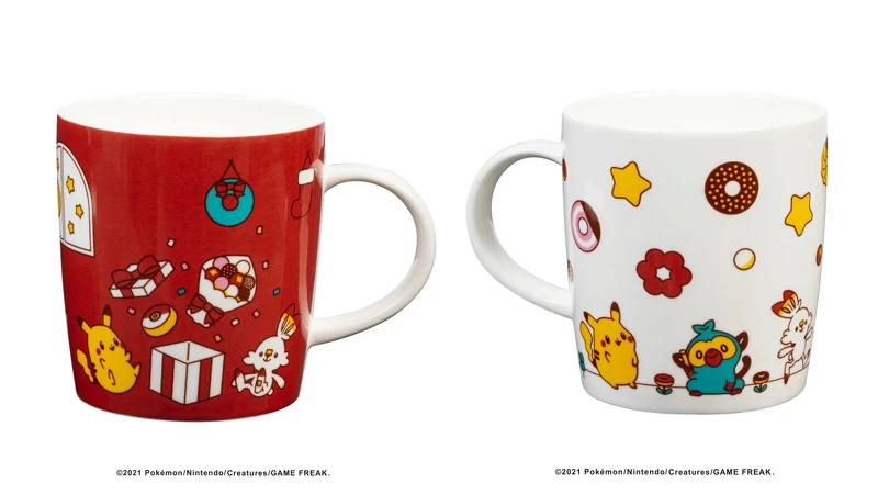 Mister Donut寶可夢限定周邊馬克杯組 Mister Donut寶可夢限定周邊馬克杯組