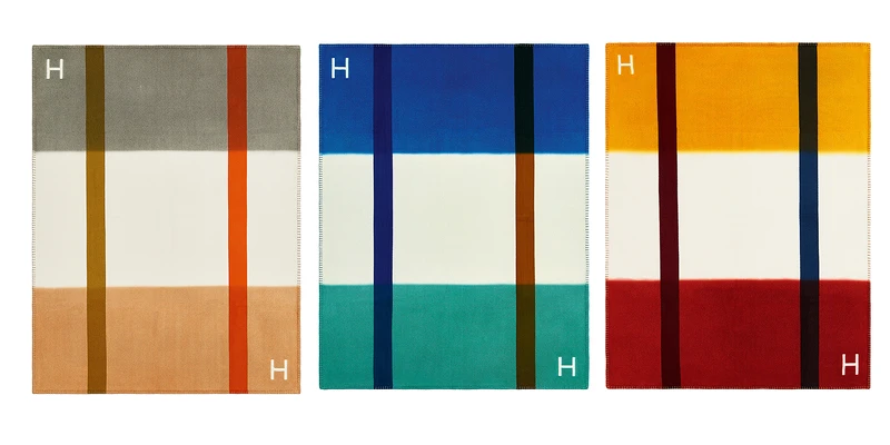 H Dye 系列披毯。 H Dye 系列披毯。