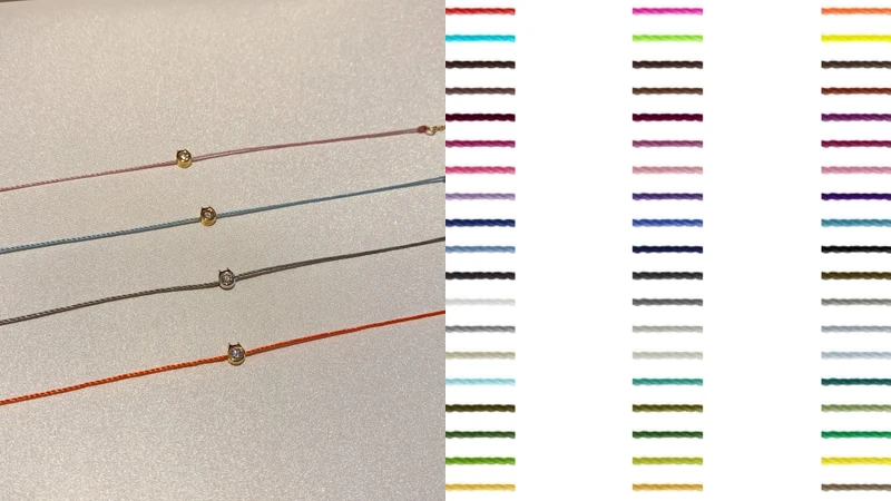 RedLine提供高達86種線繩的顏色 RedLine提供高達86種線繩的顏色