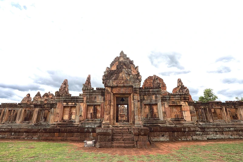 泰國東北武里南府「 Prasat Muang Tam」神廟 泰國東北武里南府「 Prasat Muang Tam」神廟