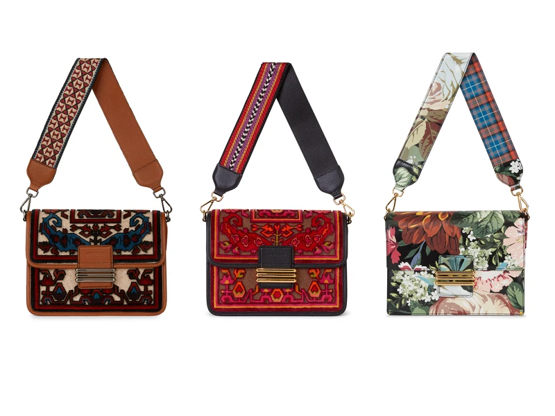 彩虹刺繡肩背包(RAINBOW BAG WITH EMBROIDERY)、民族風刺繡肩背包(EMBROIDERED RAINBOW SHOULDER BAG)、花間漫步印花肩背包(FLORAL BIO FABRIC RAINBOW BAG) 彩虹刺繡肩背包(RAINBOW BAG WITH EMBROIDERY)、民族風刺繡肩背包(EMBROIDERED RAINBOW SHOULDER BAG)、花間漫步印花肩背包(FLORAL BIO FABRIC RAINBOW BAG)