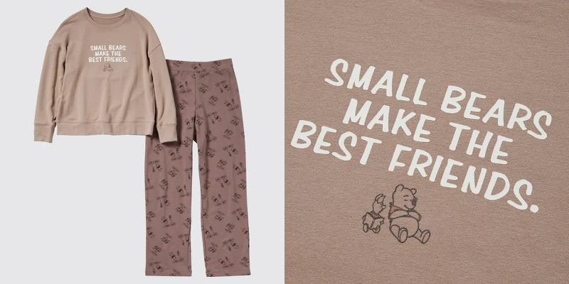 Disney休閒服組(長袖),售價NT$990 Disney休閒服組(長袖),售價NT$990