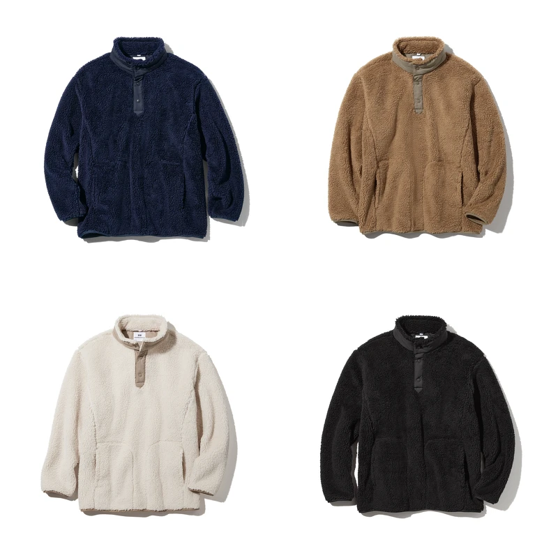 WPJ刷毛鈕扣領上衣，售價NT$990