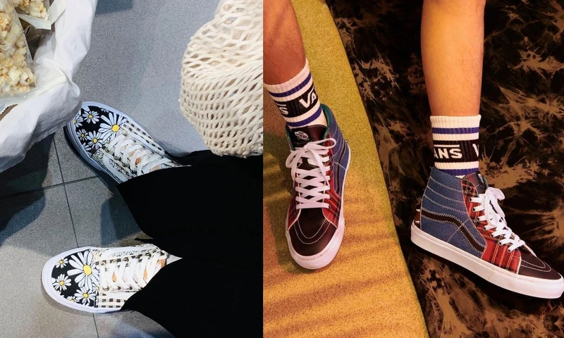 Vans從今年初開始陸續推出多種拼布系列鞋款各有風格特色