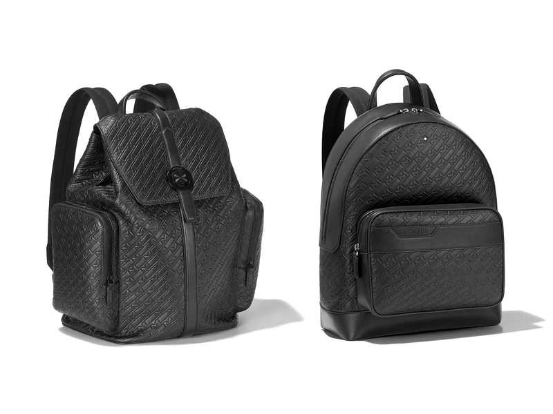 萬寶龍M_Gram 4810系列UltraBlack掀蓋式後背包,NT$55,200、後背包,NT$42,600 萬寶龍M_Gram 4810系列UltraBlack掀蓋式後背包,NT$55,200、後背包,NT$42,600