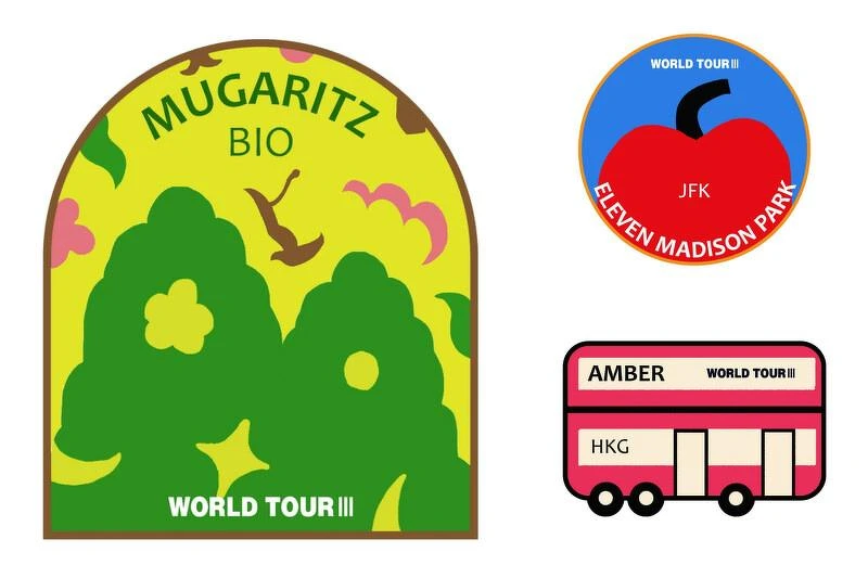 刺繡臂章將在網路商店販售。 刺繡臂章將在網路商店販售。