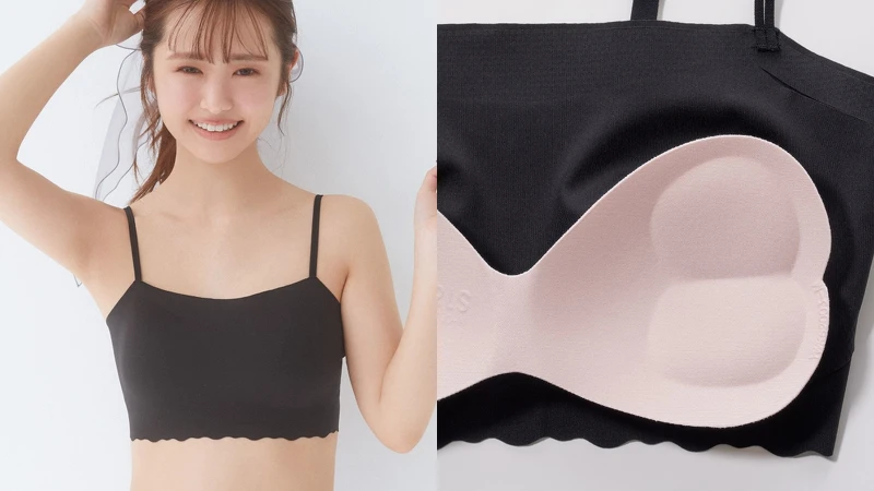 GiRLS Peasy無痕細肩帶無鋼圈內衣，售價NT$890