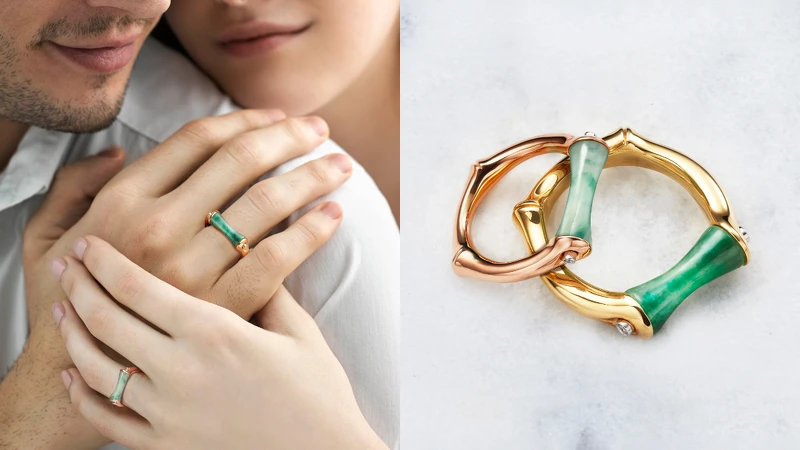 林曉同珠寶 君子對戒