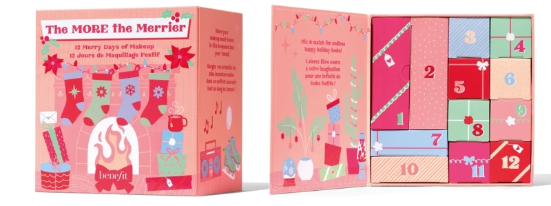 benefit 2021聖誕倒數月曆愈美麗,NT2,600 benefit 2021聖誕倒數月曆愈美麗,NT2,600