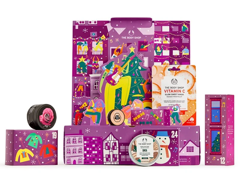 The Body Shop Share Joy聖誕倒數月曆 The Body Shop Share Joy聖誕倒數月曆