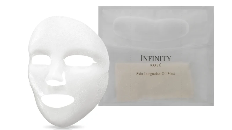 KOSE高絲無限肌緻植淬整肌精華油面膜是兼具精華油與精華液的雙層型油面膜。 KOSE高絲無限肌緻植淬整肌精華油面膜是兼具精華油與精華液的雙層型油面膜。