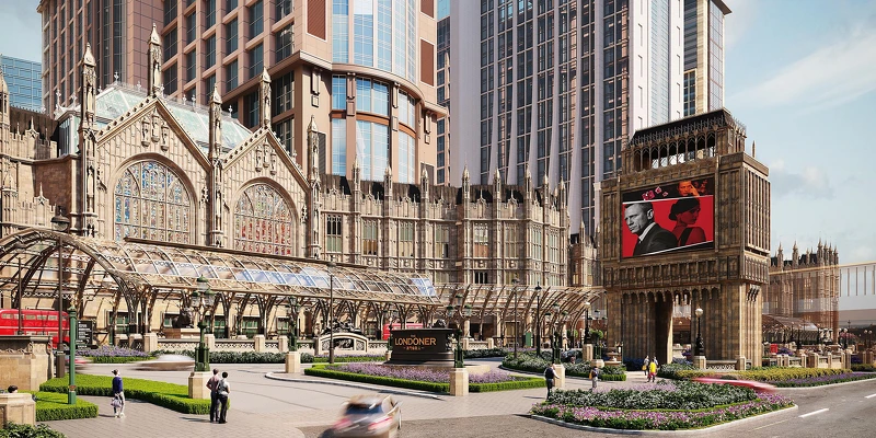 旅行澳門時,不能錯過倫敦人洲際酒店的豪奢氣派,照片轉載自IHG.com官網 旅行澳門時,不能錯過倫敦人洲際酒店的豪奢氣派,照片轉載自IHG.com官網