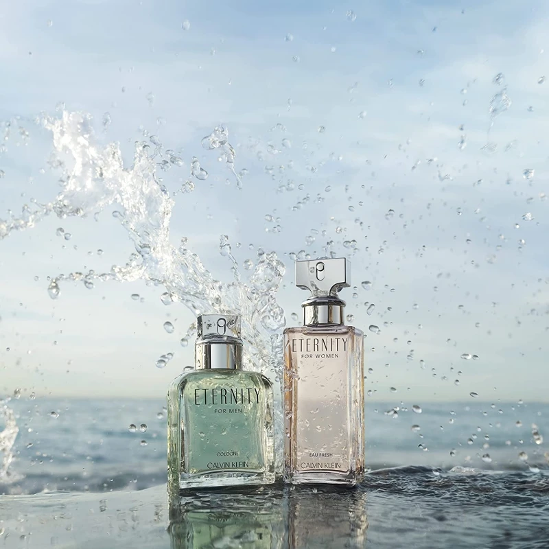 CALVIN KLEIN 2021 Eternity Fresh永恆瞬間男女對香情境圖。 CALVIN KLEIN 2021 Eternity Fresh永恆瞬間男女對香情境圖。