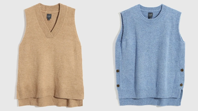 Gap羊毛混紡V領毛衣,NT1,299 Gap羊毛混紡V領毛衣,NT1,299