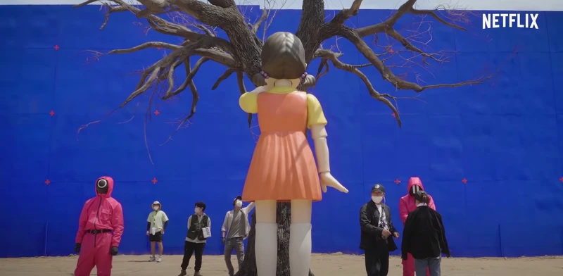 《魷魚遊戲》「殺人機器娃娃」不是動畫! 《魷魚遊戲》「殺人機器娃娃」不是動畫!