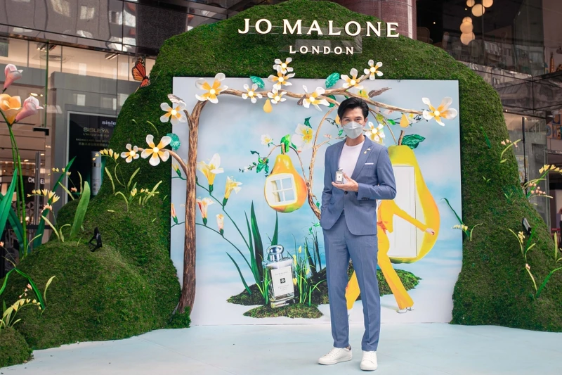 男神邱澤出席Jo Malone London 英國梨與小蒼蘭花園開幕記者會。 男神邱澤出席Jo Malone London 英國梨與小蒼蘭花園開幕記者會。