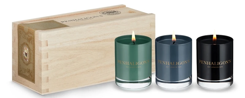 Penhaligon‘s潘海利根Trade Routes系列香氛蠟燭65g的三顆裝組合
