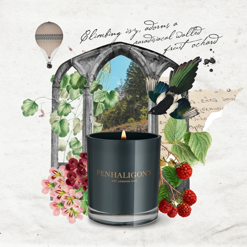 Penhaligon‘s潘海利根Trade Routes系列香氛蠟燭Roanoke Ivy