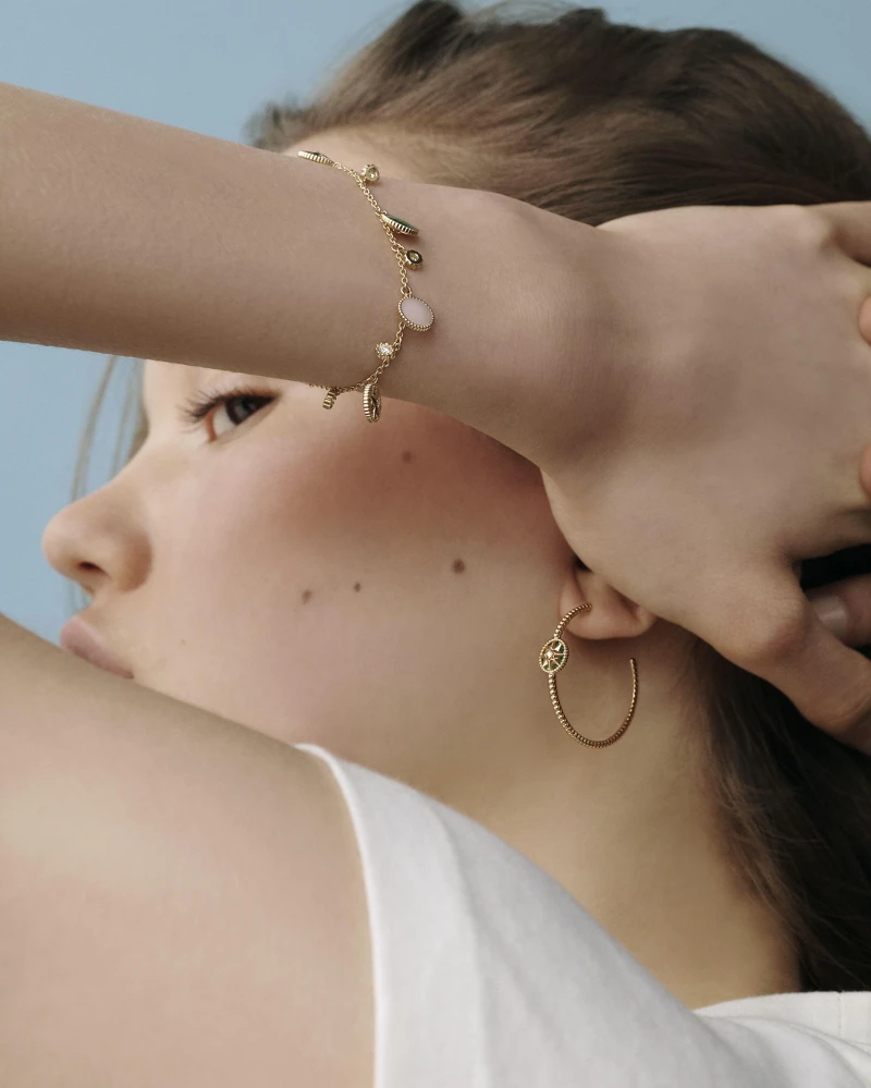 Dior 迪奧Rose Des Vents系列耳環,售價店洽 Dior 迪奧Rose Des Vents系列耳環,售價店洽