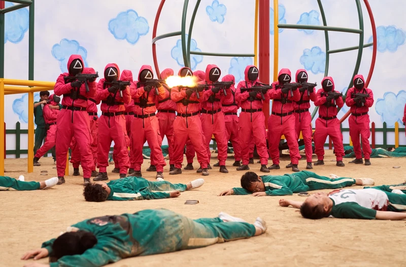 《魷魚遊戲》全球火熱!  《魷魚遊戲》全球火熱!