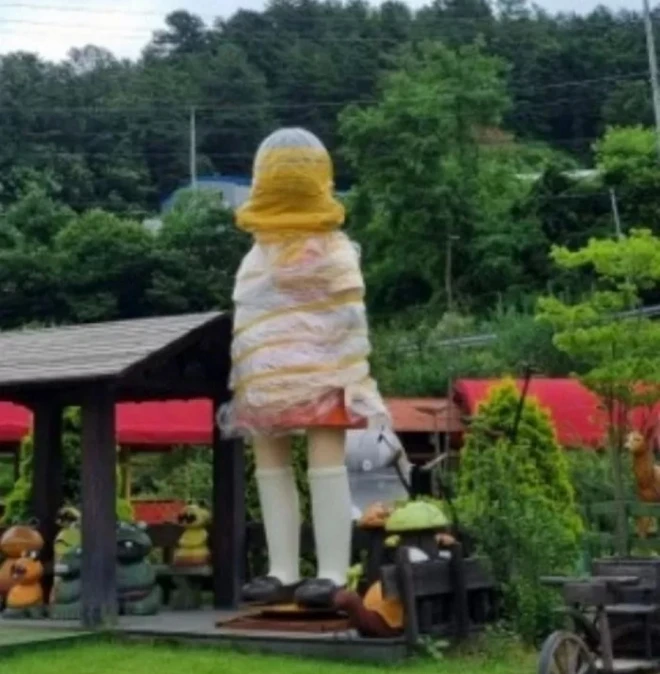 《魷魚遊戲》「殺人機器娃娃」後來在這裡! 《魷魚遊戲》「殺人機器娃娃」後來在這裡!