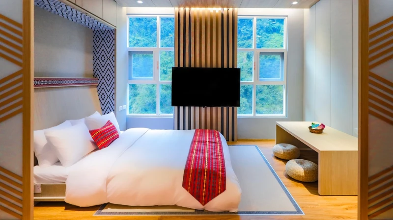 谷關統一渡假村客房