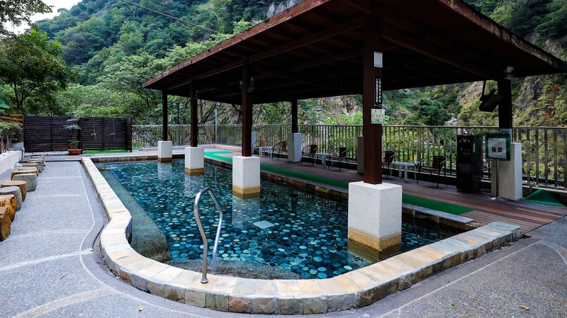 谷關統一渡假村戶外風呂