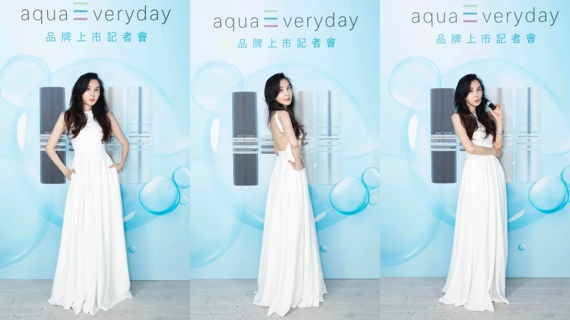 蕭薔現身aquaEveryday品牌上市記者會,身材令人驚艷(圖/aquaEveryday)。 蕭薔現身aquaEveryday品牌上市記者會,身材令人驚艷(圖/aquaEveryday)。