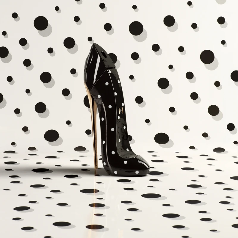 Carolina Herrera Good Girl女性淡香精 波點限量版視覺照。 Carolina Herrera Good Girl女性淡香精 波點限量版視覺照。