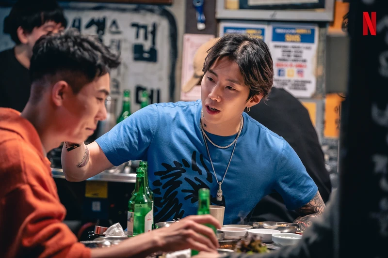 饒舌歌手Loco、Jay Park。 饒舌歌手Loco、Jay Park。