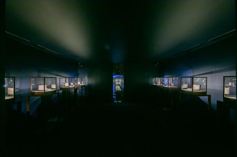 路易威登高級珠寶展場地空景照