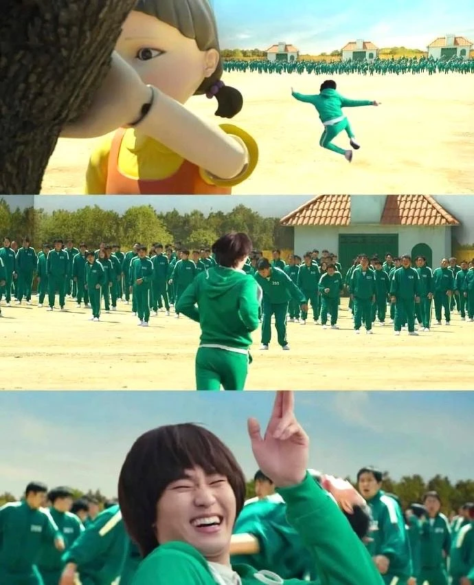 金秀賢 竟然也參加《魷魚遊戲》搶獎金? 金秀賢 竟然也參加《魷魚遊戲》搶獎金?