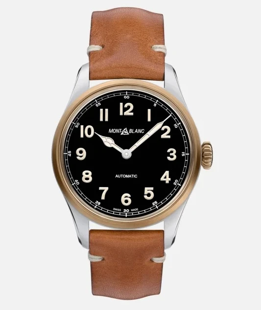 Montblanc 萬寶龍1858系列自動機芯手錶40mm,售價NT89,600 Montblanc 萬寶龍1858系列自動機芯手錶40mm,售價NT89,600