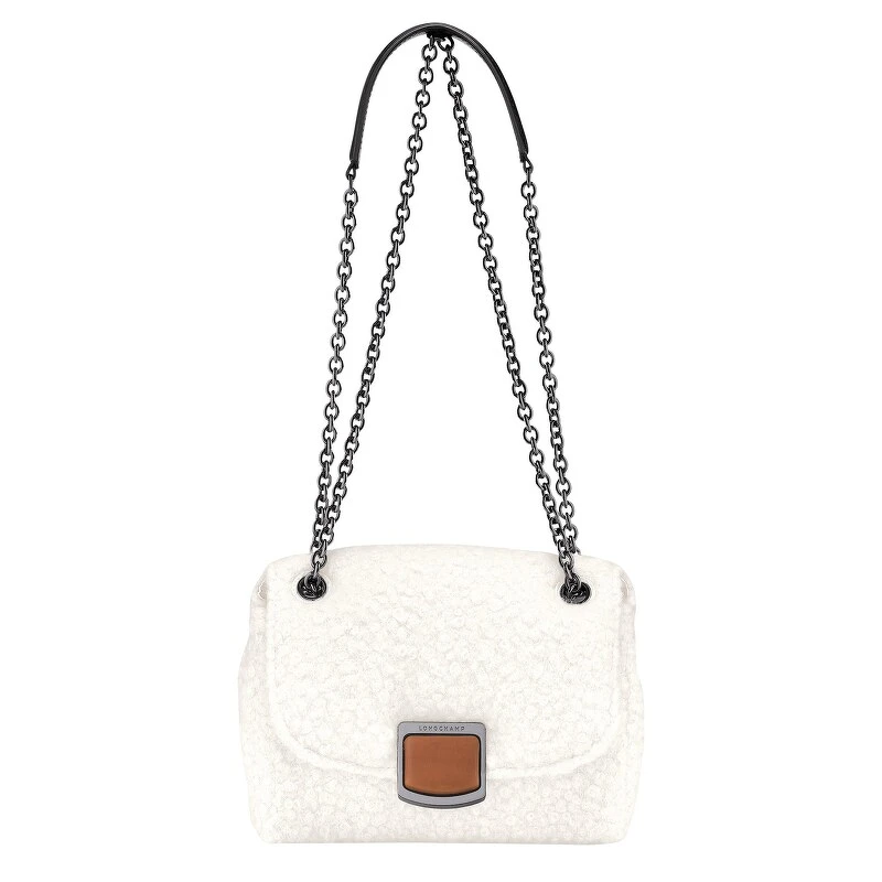 Longchamp Brioche人造羊毛斜背帶,售價NT$22,000 Longchamp Brioche人造羊毛斜背帶,售價NT$22,000