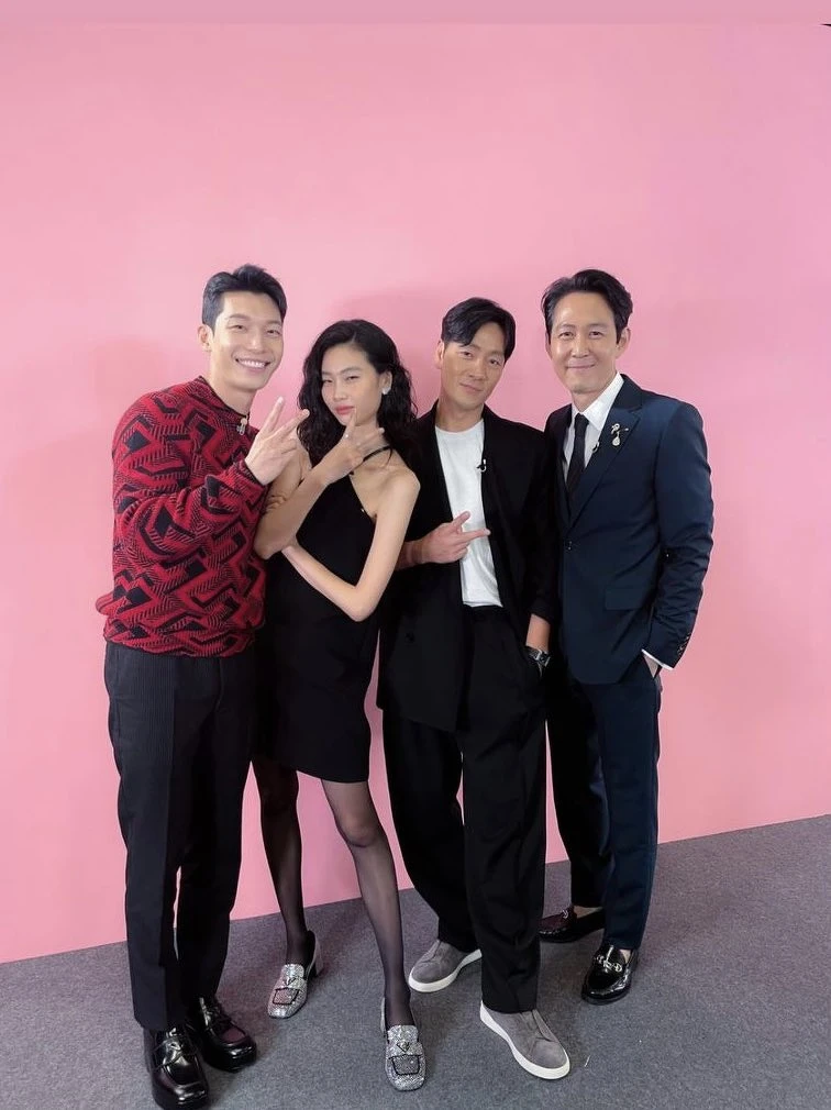 《魷魚遊戲》李政宰、朴海秀、鄭好娟、魏嘏雋 登《吉米A咖秀》